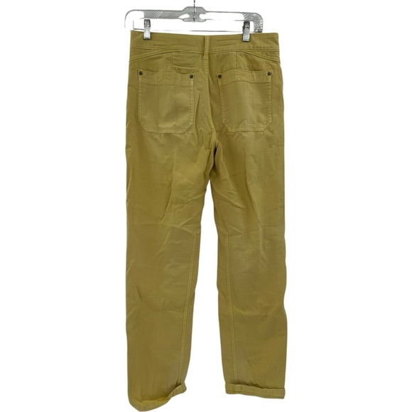 Anthropologie Pilcro The Wanderer Butter Yellow Distressed Size 27 - Picture 2 of 6